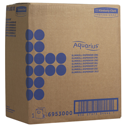 Aquarius- Slimroll Handtuchspender weiss 6953 unter Spendersysteme > Handtuchpapierspender > Rollenhandtuchspender