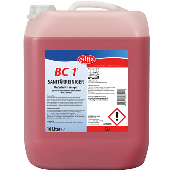 BC1 Sanitrreiniger RK-gelistet