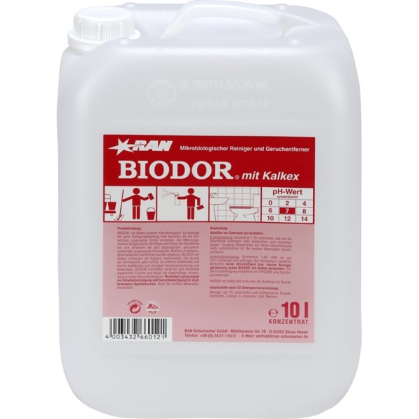 Biodor mit Kalkex Geruchsvernichter