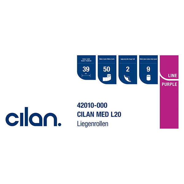 Cilan-Med L20 - PurpleLine - Liegenauflage