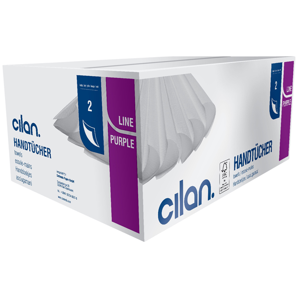 Cilan Tissue H20 PurpleLine - Falthandtuchpapier unter Hygienepapier > Handtuchpapier > Falthandtcher