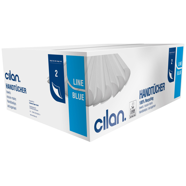 Cilan Tissue H21 Falthandtuch - 20-6 x 24-0 cm - Z-Falzung