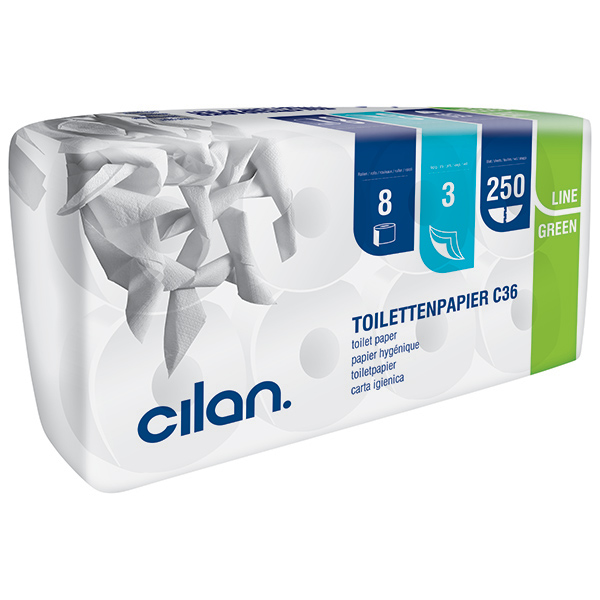 Cilan Tissue Toilettenpapier Green-Line  C 36 unter Hygienepapier > Toilettenpapier > Haushaltsrollen