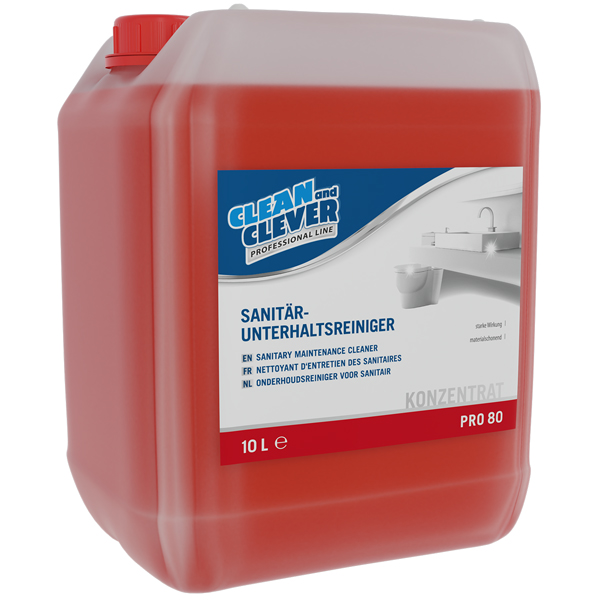 CLEAN and CLEVER PROFESSIONAL Sanitrreiniger PRO 80
