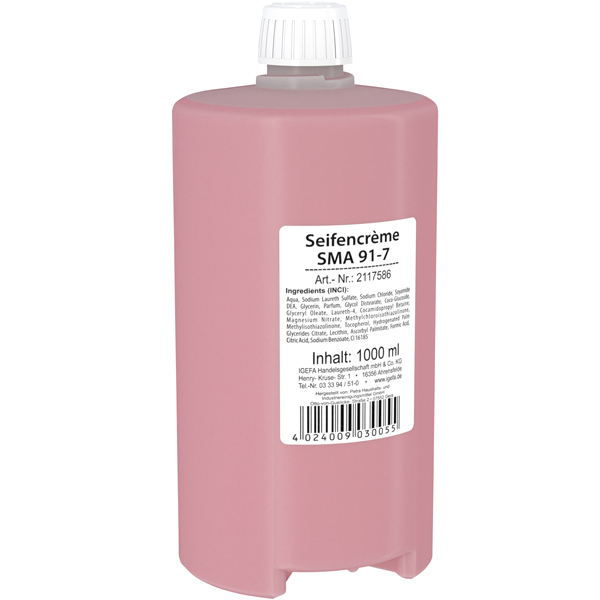 CLEAN and CLEVER SMART Seifencreme rose SMA 91-7