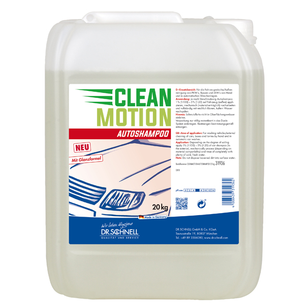 Clean Motion Autoshampoo 20kg