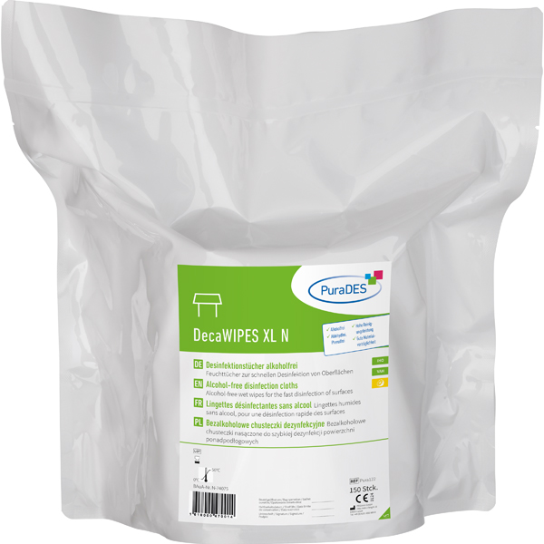 DecaWIPES XL N Standbodenbeutel 150Stk