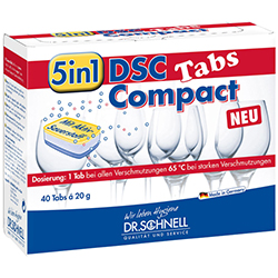 Dr-Schnell DSC Compact Tabs 5 in 1 Geschirrreiniger