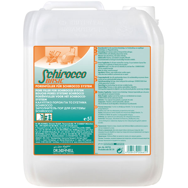 Dr-Schnell Schirocco Basic Porenfller und Haftgrundierer 5 Liter