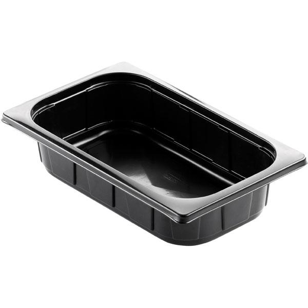 Duni Einweg-Menschale 1-4 GN 1650 ml schwarz