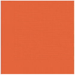 Duni Klassik Servietten 40 x 40 cm mandarin-geprgt
