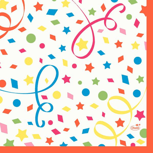 Duni Servietten 33 x 33 cm confetti