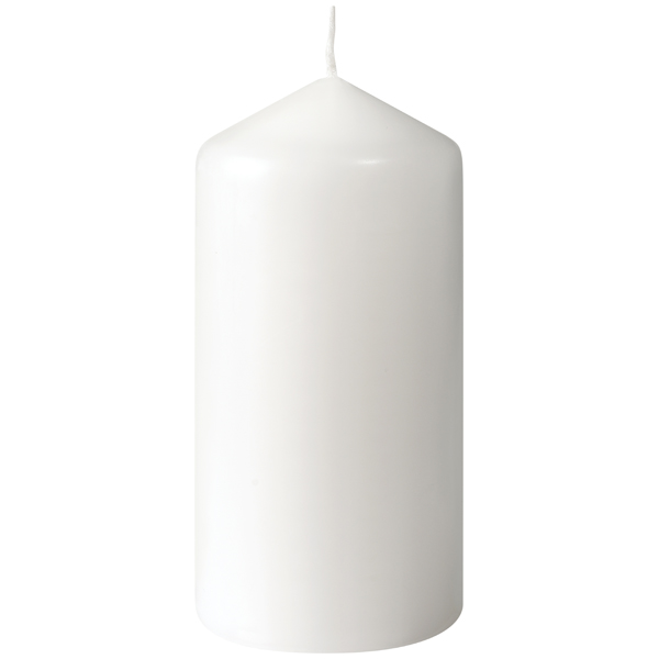 Duni Stumpenkerze 10 x 5 cm weiss