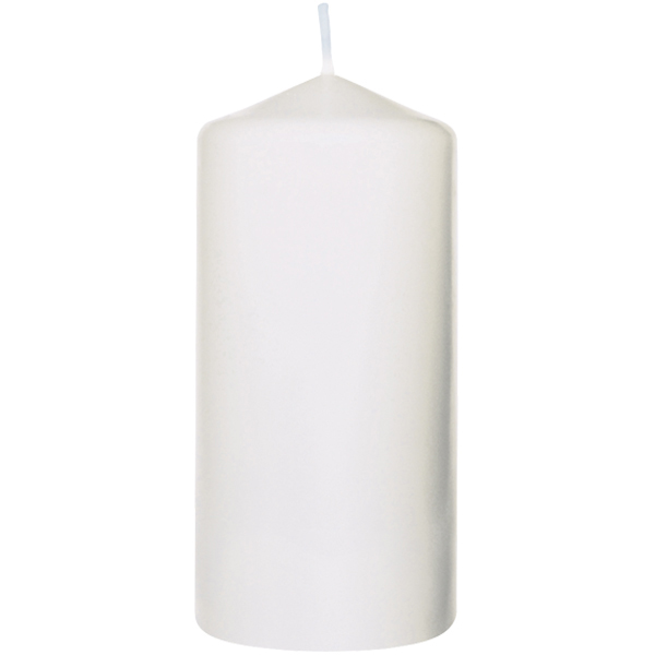 Duni Stumpenkerze 13 x 6 cm weiss