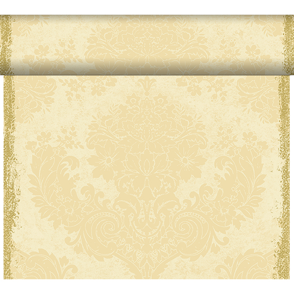 Duni Tischlufer 40 cm x 24 m (perforiert) royal-cream