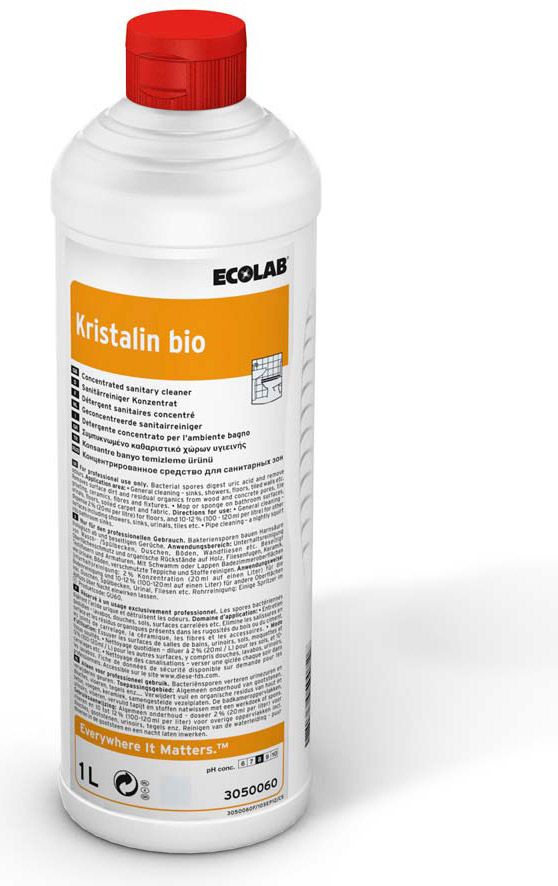 ECOLAB Kristalin bio Geruchsvernichter und Sanitrreiniger auf biologischer Basis