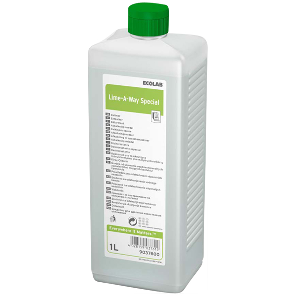 ECOLAB Lime-A-Way Special Entkalker 4 x 1 Liter