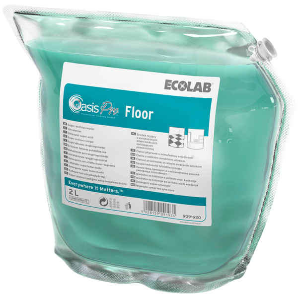 ECOLAB Oasis Pro Floor Fussbodenreiniger 2 x 2 Liter