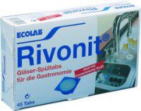 ECOLAB Rivonit Glass Reinigungstabs für Schankbecken