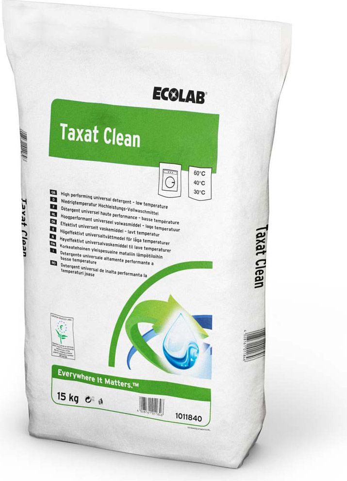 Ecolab Taxat Clean- Hochleistungs-Vollwaschmittel