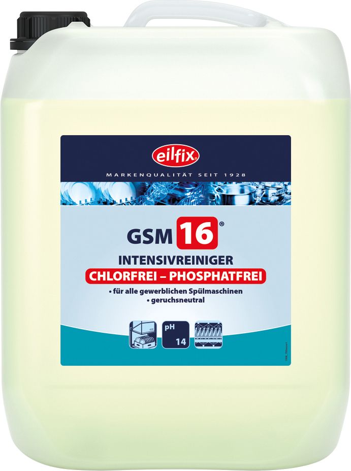 EILFIX GSM 16 OCP chlorfreier Intensiv Reiniger fr Geschirrsplmaschinen