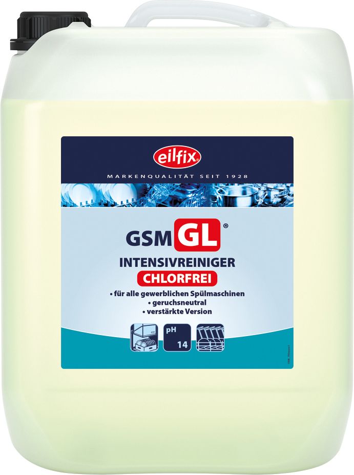 EILFIX GSM GL chlorfreier Intensiv Reiniger für Geschirrspülmaschinen