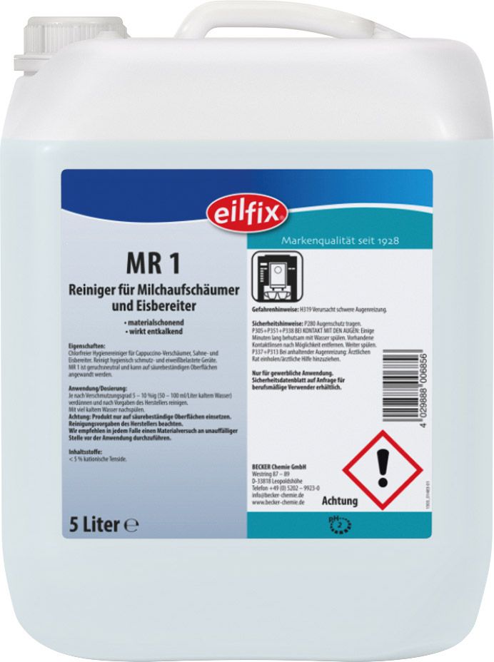 EILFIX MR 1 Milchaufschäumer Reiniger