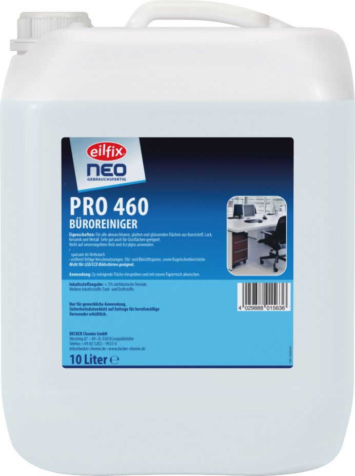 EILFIX PRO 460 Büroreiniger für wasserfeste Oberflächen