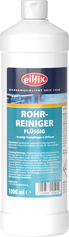 EILFIX ROHRREINIGER FLSSIG Hochkonzentriert unter Kchenhygiene > Spezialreiniger