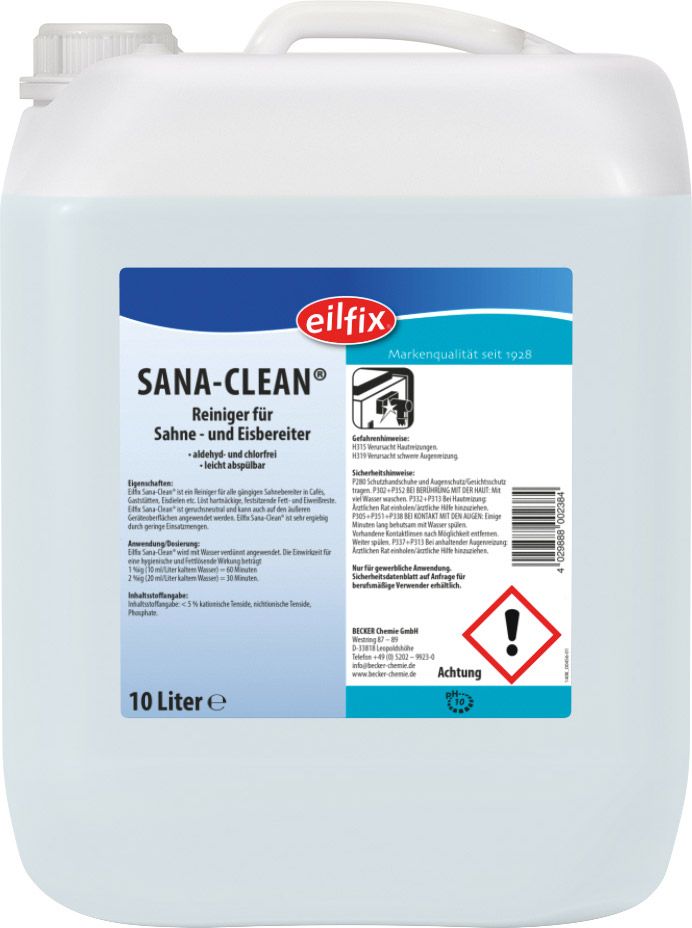 EILFIX SANA-Clean Hygienereiniger fr Sahne- und Eisbereiter