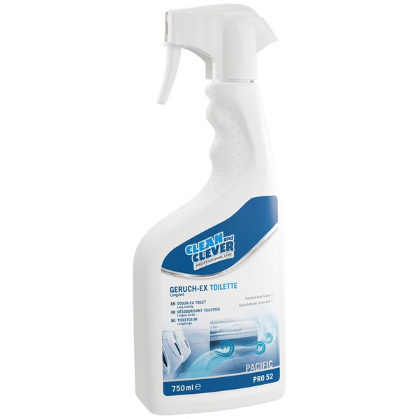 Geruch-Ex Toilette Langzeit PRO52 Clean and Clever 750 ml Flasche