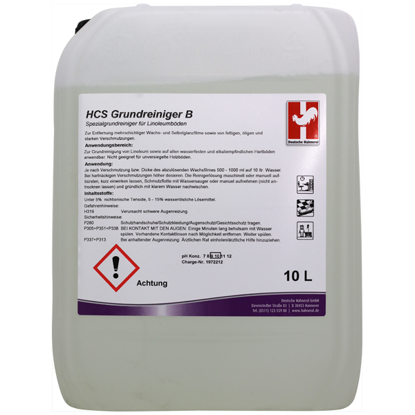 Hahnerol HCS B Grundreiniger