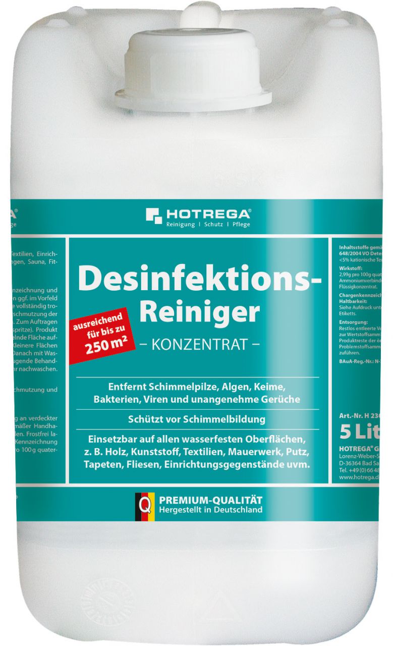 Hotrega Desinfektions-Reiniger- 5 Liter Kanister