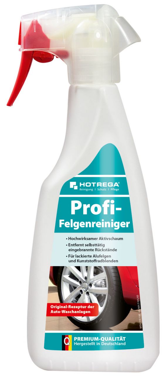Hotrega Profi - Felgenreiniger- 500 ml Flachsprühflasche
