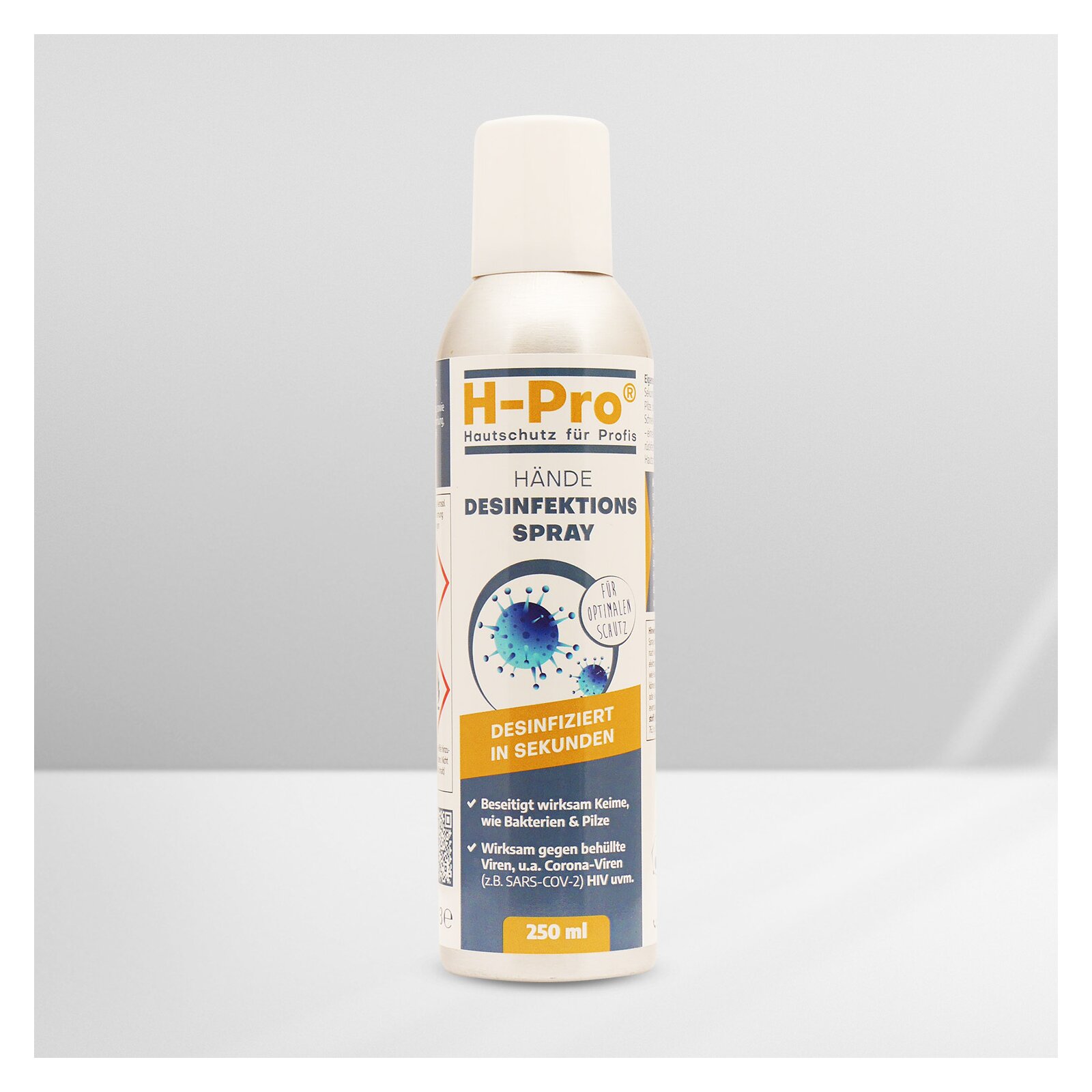 HPro(R) Händedesinfektion Spray 250ml 1 x Dose unter H-Pro Hautschutz