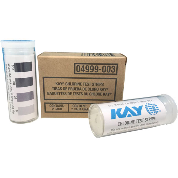 Kay Chlorine Test Strips