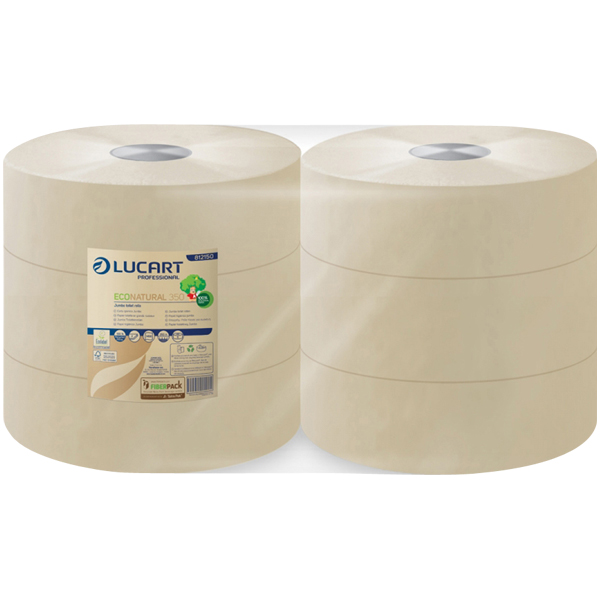 Lucart ECO Natural 350 - Jumbo Toilettenpapier