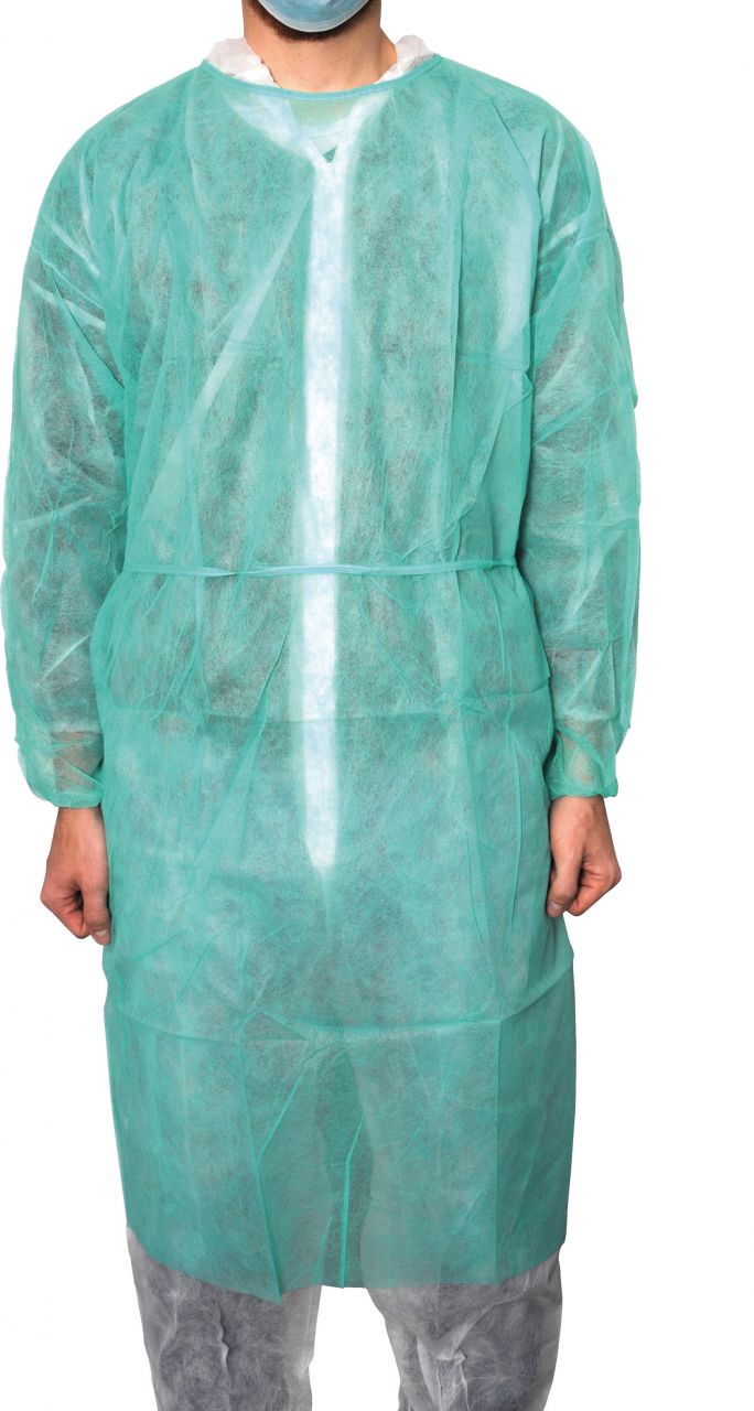 MaiMed Coat Protect Schutzkittel grün unter Schutzbekleidung > Schutzkittel