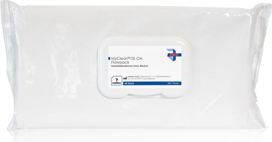 MyClean DS OA Flowpack Desinfektionstücher ohne Alkohol