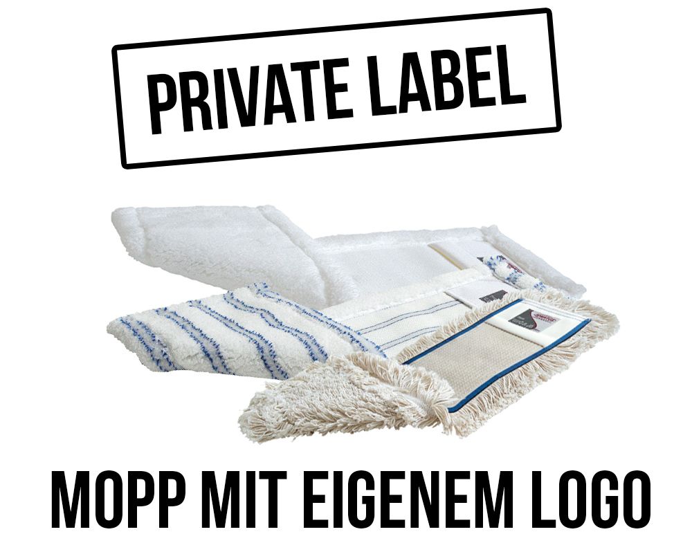 Private Label Mop - Ihr Wischmop mit eigenem Logo