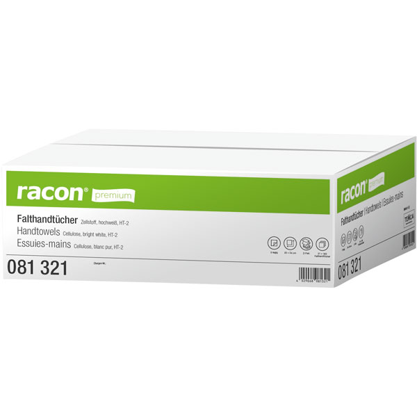 Racon Premium Falthandtücher - ZZ-Falzung - 20 x 24 cm