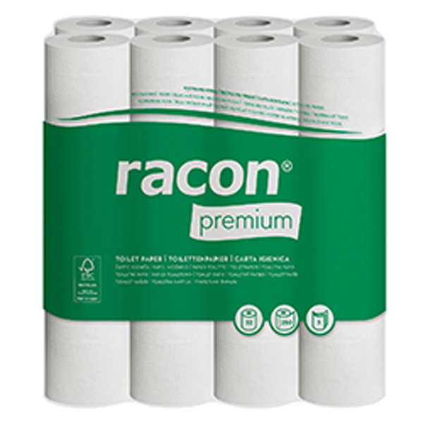 Racon Premium Toilettenpapier - 32 Rollen unter Hygienepapier > Toilettenpapier > Haushaltsrollen