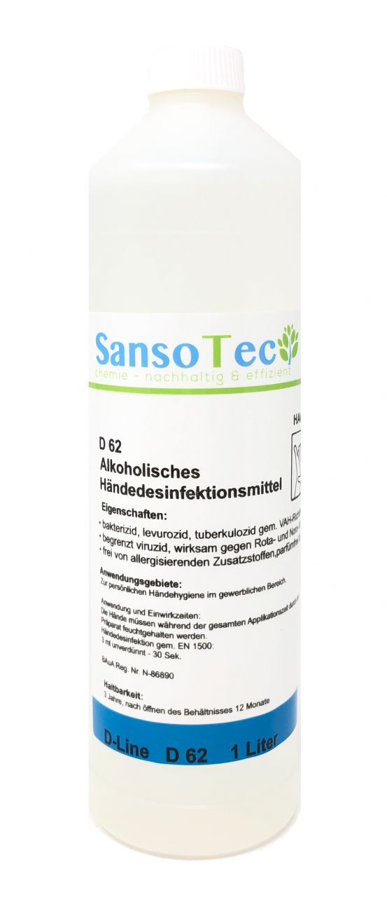 Sansotec Händedesinfektionsmittel 1 Liter