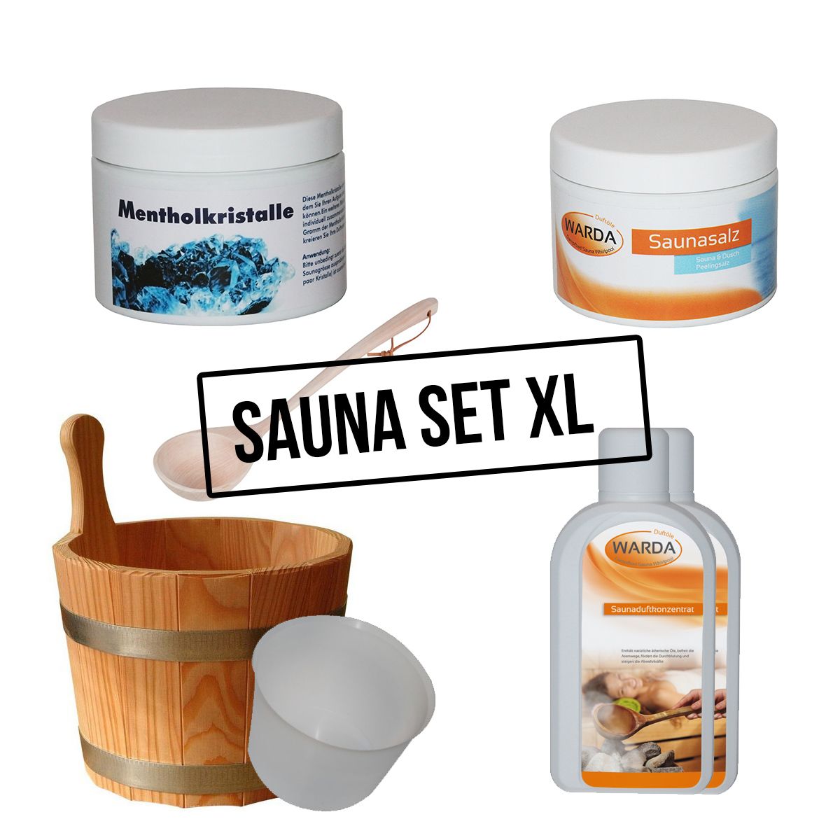 Sauna komplett Set XL