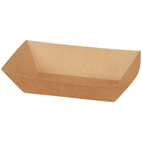Schiffchen Papier braun 400ml