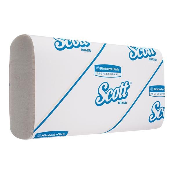 SCOTT(R) SLIMFOLD Handtücher - gefaltet - Weiß