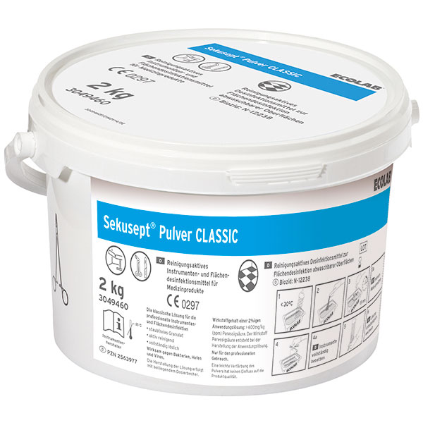 Sekusept Pulver classic - Desinfektionsreiniger 2kg