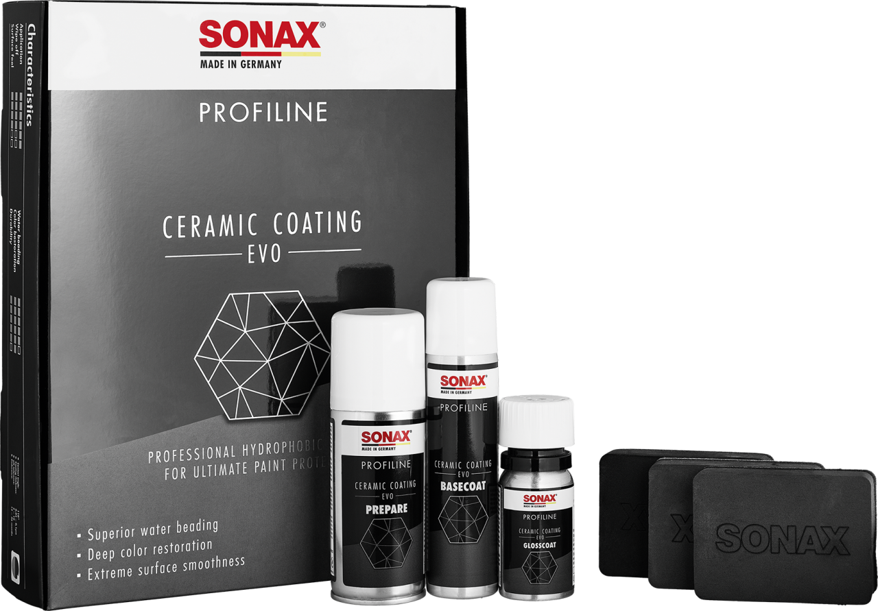 SONAX PROFILINE Ceramic Coating CC Evo Komplettset zur Lackversiegelung