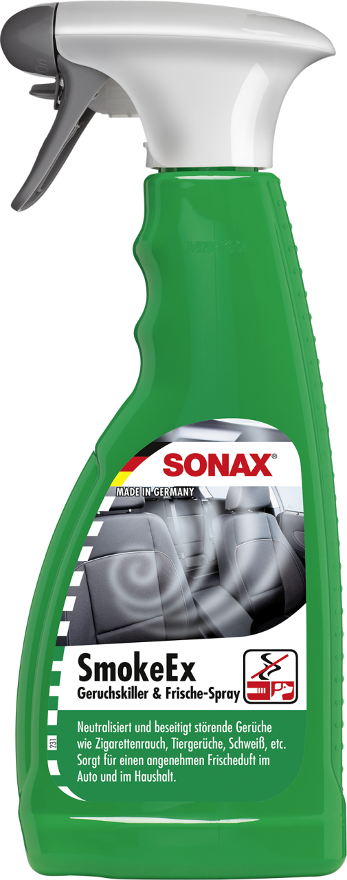 SONAX SmokeEx Geruchskiller+Frische Spray