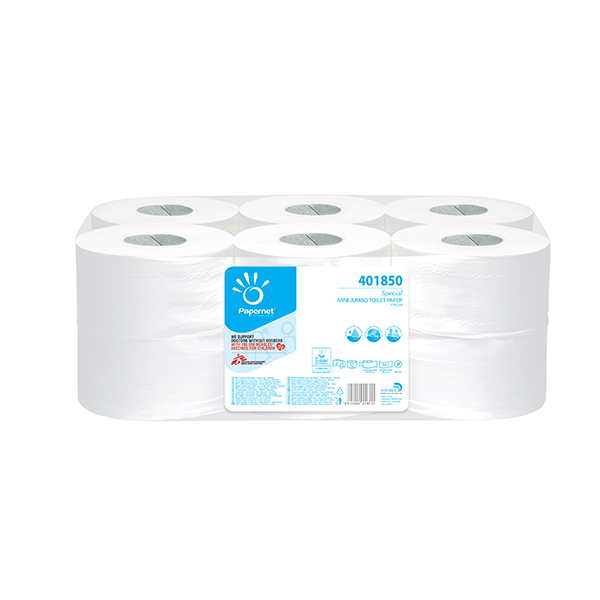Special Mini Jumbo Toilettenpapier Star-White mini